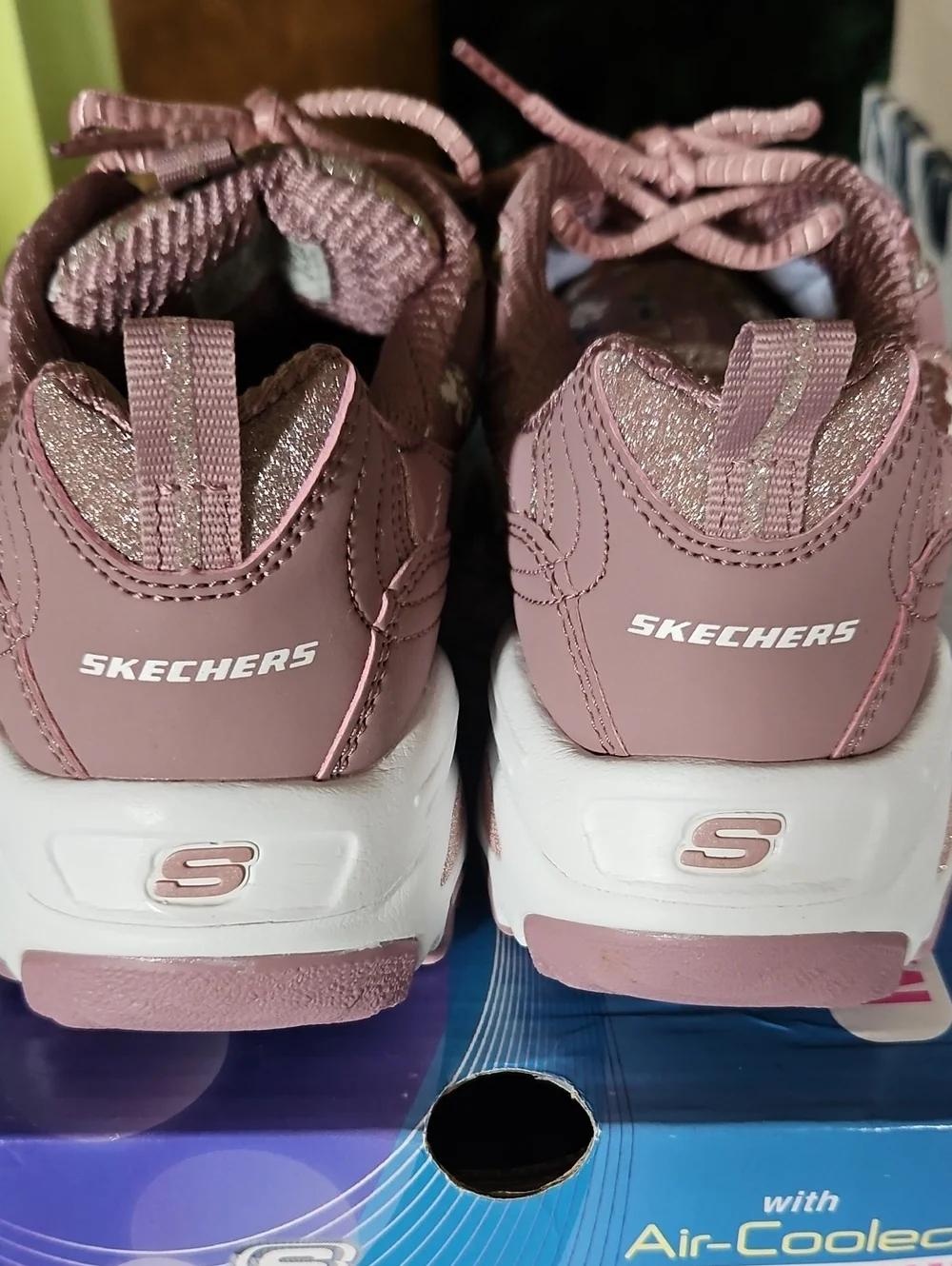 Skechers Women's' Pink Athletic Sneakers with Memory Foam